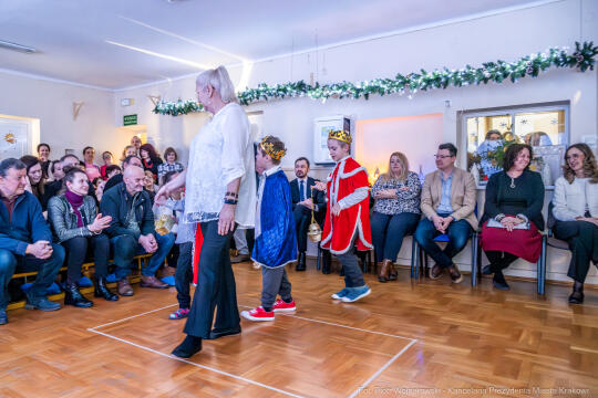 Miszalski, Drabik, Przedszkole nr 100, dzieci, niepełnosprawność, Jasełka