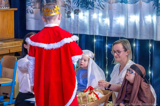 Miszalski, Drabik, Przedszkole nr 100, dzieci, niepełnosprawność, Jasełka