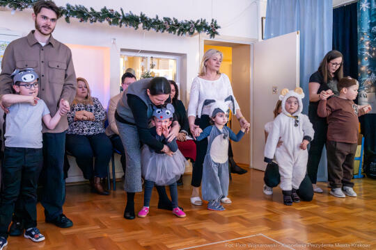 Miszalski, Drabik, Przedszkole nr 100, dzieci, niepełnosprawność, Jasełka