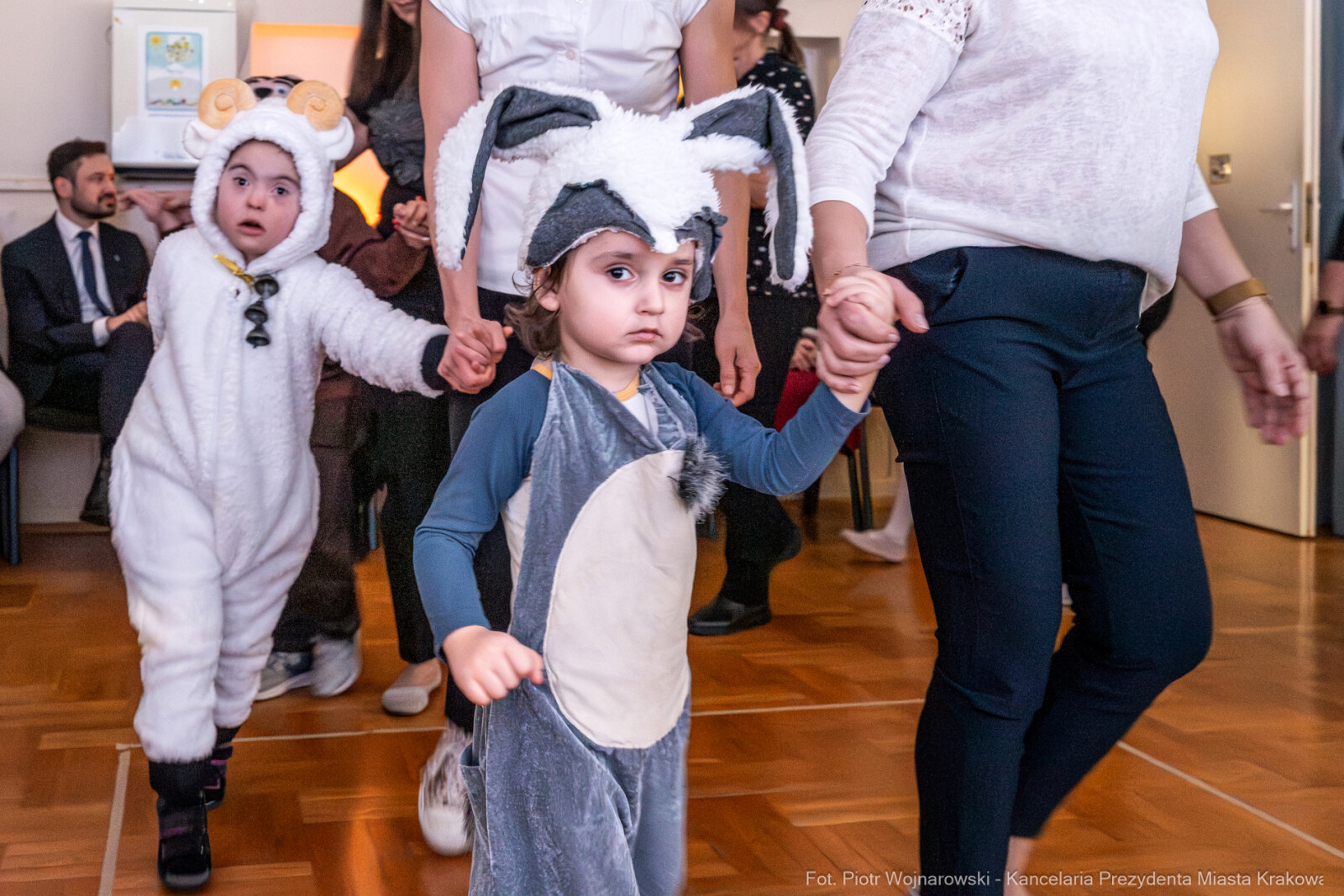 Miszalski, Drabik, Przedszkole nr 100, dzieci, niepełnosprawność, Jasełka  Autor: P. Wojnarowski