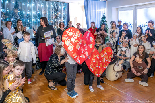 Miszalski, Drabik, Przedszkole nr 100, dzieci, niepełnosprawność, Jasełka