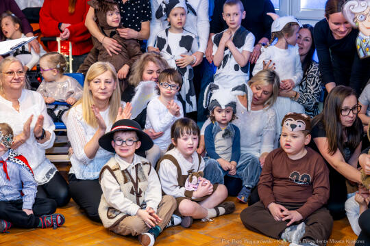 Miszalski, Drabik, Przedszkole nr 100, dzieci, niepełnosprawność, Jasełka