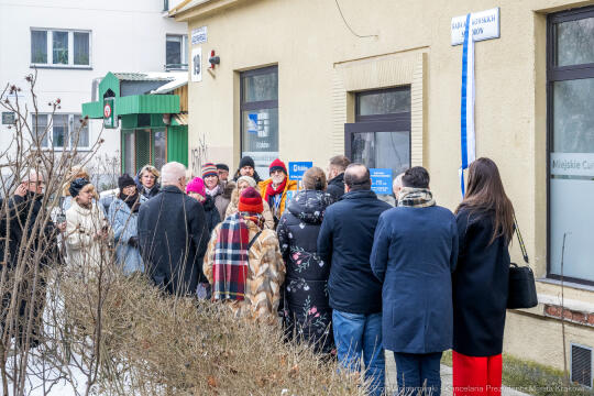 Sęk, Rada Krakowskich Seniorów, tablica, odsłonięcie, Wodyńska, Pietrzyk