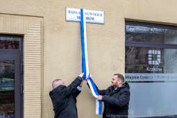 Sęk, Rada Krakowskich Seniorów, tablica, odsłonięcie, Wodyńska, Pietrzyk