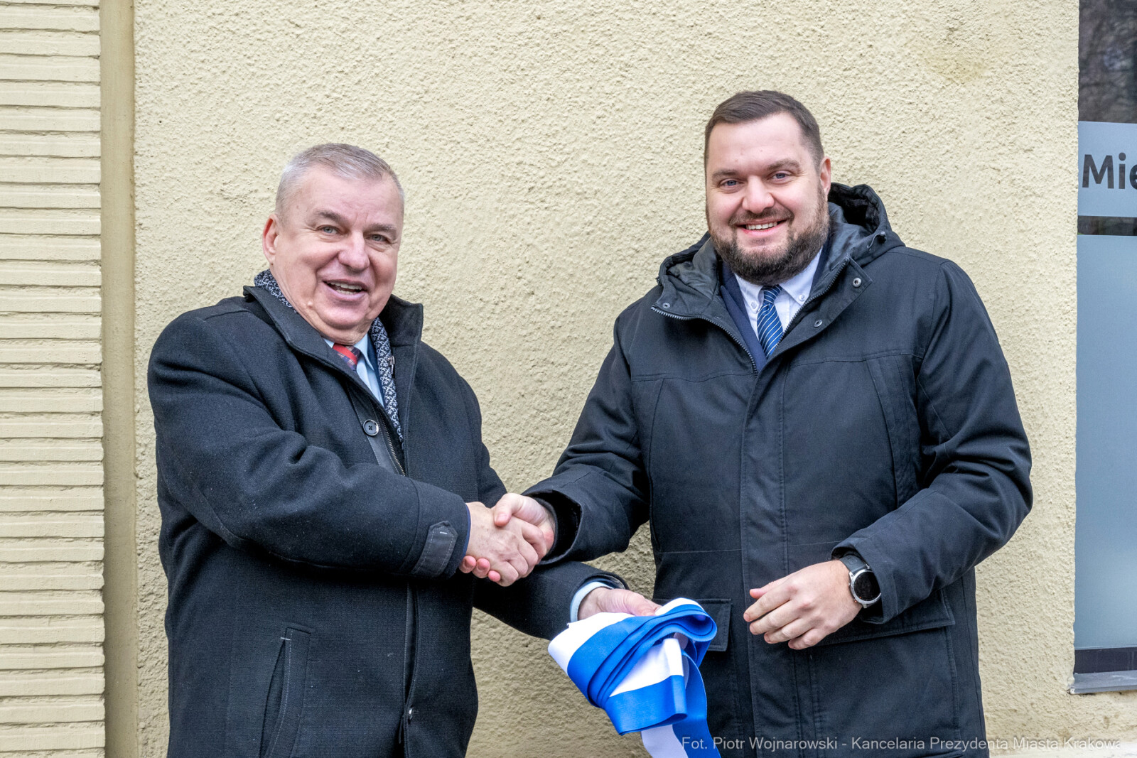 Sęk, Rada Krakowskich Seniorów, tablica, odsłonięcie, Wodyńska, Pietrzyk  Autor: P. Wojnarowski