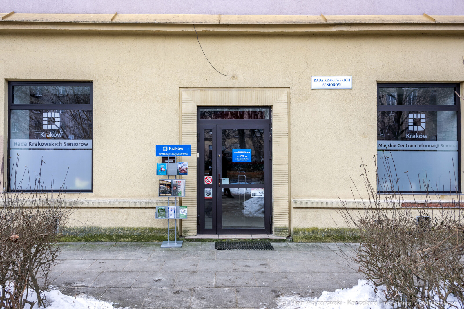 Sęk, Rada Krakowskich Seniorów, tablica, odsłonięcie, Wodyńska, Pietrzyk  Autor: P. Wojnarowski