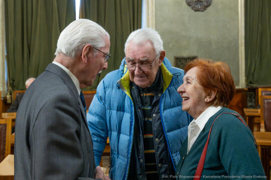 Dziatkowiak, Antoni, Pietrzyk, Rada Krakowskich Seniorów, tytuł, honorowy, zdjęcia