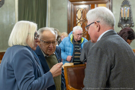 Dziatkowiak, Antoni, Pietrzyk, Rada Krakowskich Seniorów, tytuł, honorowy, zdjęcia