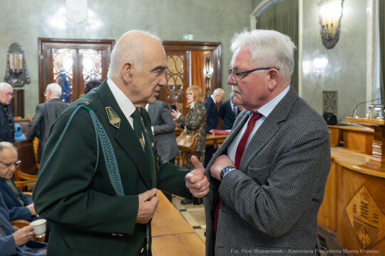 Dziatkowiak, Antoni, Pietrzyk, Rada Krakowskich Seniorów, tytuł, honorowy, zdjęcia