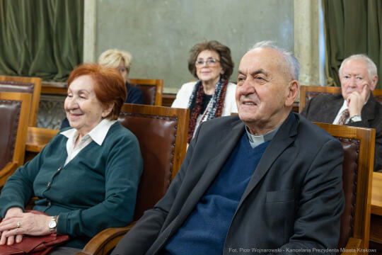 Dziatkowiak, Antoni, Pietrzyk, Rada Krakowskich Seniorów, tytuł, honorowy, zdjęcia