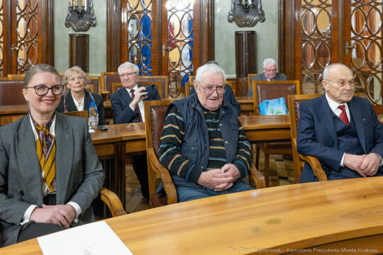 Dziatkowiak, Antoni, Pietrzyk, Rada Krakowskich Seniorów, tytuł, honorowy, zdjęcia