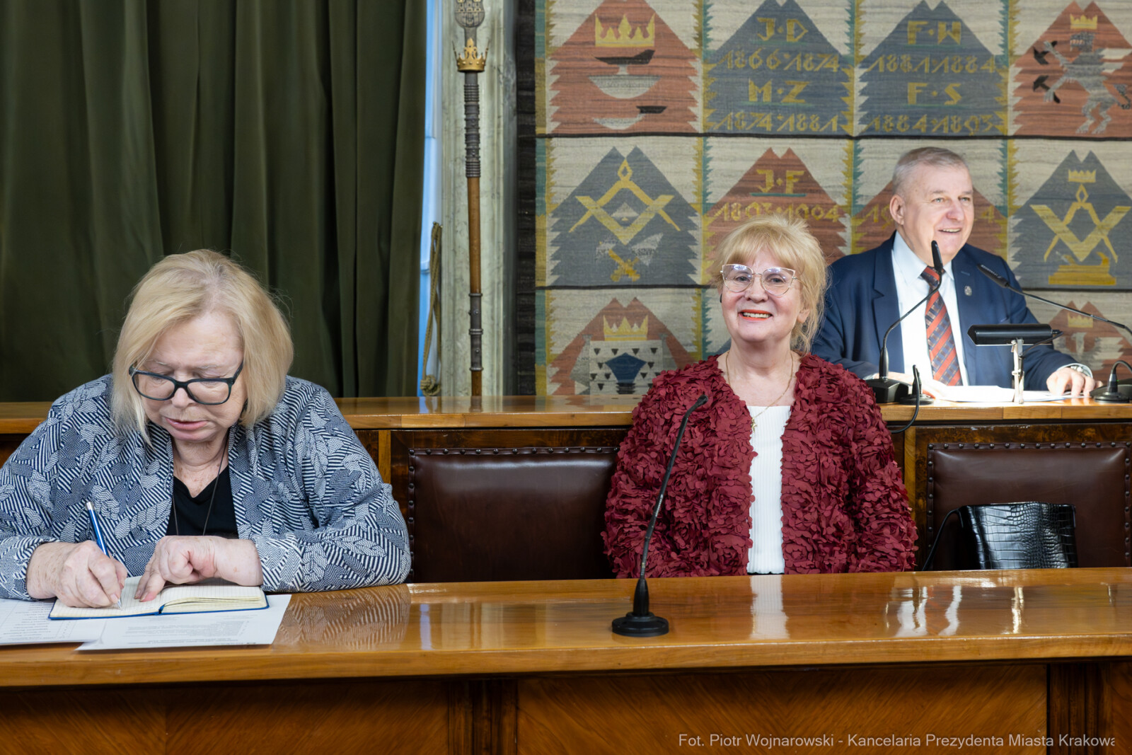 Dziatkowiak, Antoni, Pietrzyk, Rada Krakowskich Seniorów, tytuł, honorowy, zdjęcia  Autor: P. Wojnarowski