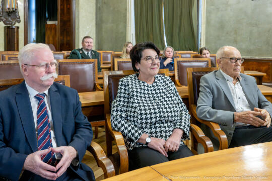 Dziatkowiak, Antoni, Pietrzyk, Rada Krakowskich Seniorów, tytuł, honorowy, zdjęcia