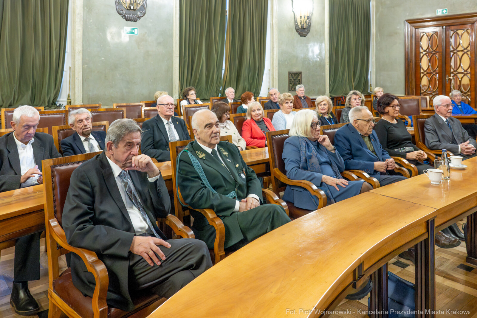 Dziatkowiak, Antoni, Pietrzyk, Rada Krakowskich Seniorów, tytuł, honorowy, zdjęcia  Autor: P. Wojnarowski