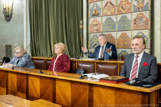 Dziatkowiak, Antoni, Pietrzyk, Rada Krakowskich Seniorów, tytuł, honorowy, zdjęcia