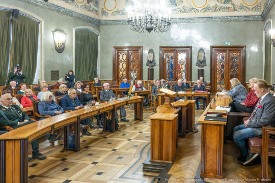 Dziatkowiak, Antoni, Pietrzyk, Rada Krakowskich Seniorów, tytuł, honorowy, zdjęcia