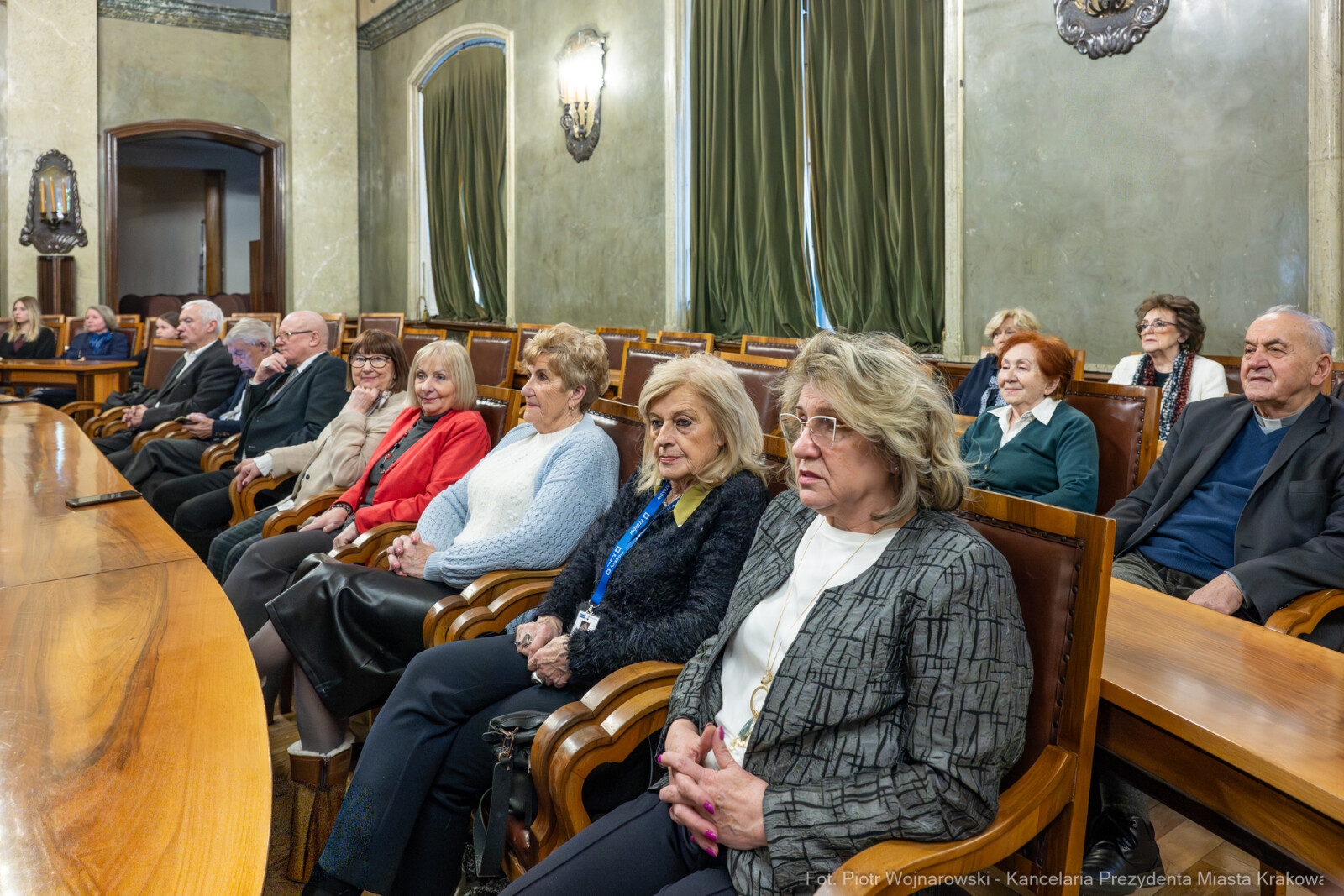 Dziatkowiak, Antoni, Pietrzyk, Rada Krakowskich Seniorów, tytuł, honorowy, zdjęcia  Autor: P. Wojnarowski