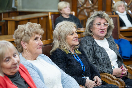 Dziatkowiak, Antoni, Pietrzyk, Rada Krakowskich Seniorów, tytuł, honorowy, zdjęcia