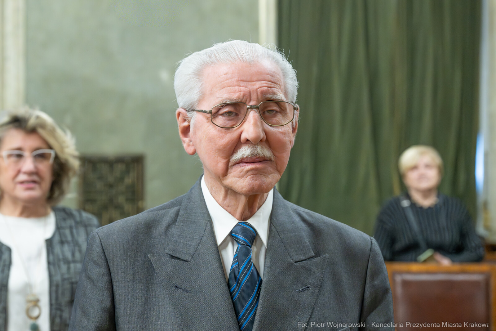 Dziatkowiak, Antoni, Pietrzyk, Rada Krakowskich Seniorów, tytuł, honorowy, zdjęcia  Autor: P. Wojnarowski