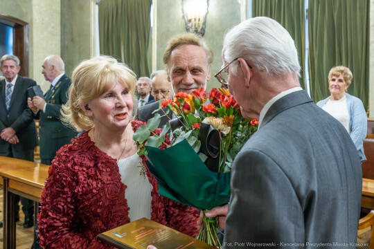 Dziatkowiak, Antoni, Pietrzyk, Rada Krakowskich Seniorów, tytuł, honorowy, zdjęcia