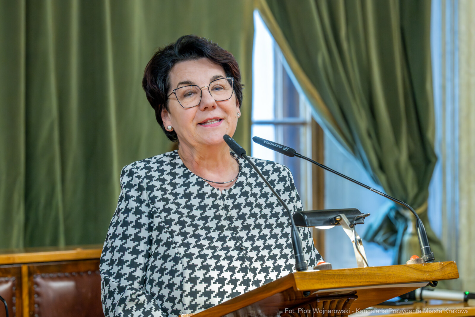 Dziatkowiak, Antoni, Pietrzyk, Rada Krakowskich Seniorów, tytuł, honorowy, zdjęcia  Autor: P. Wojnarowski