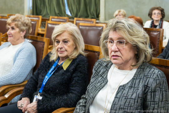 Dziatkowiak, Antoni, Pietrzyk, Rada Krakowskich Seniorów, tytuł, honorowy, zdjęcia