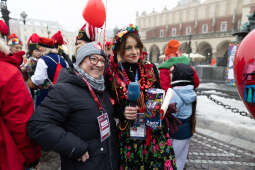 0S4A4978.jpg-34. finał WOŚP. Prezydent Krakowa jednym z wolontariuszy