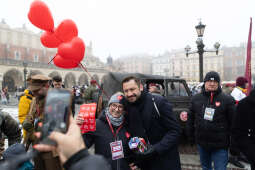 0S4A4988.jpg-34. finał WOŚP. Prezydent Krakowa jednym z wolontariuszy