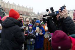 0S4A5039.jpg-34. finał WOŚP. Prezydent Krakowa jednym z wolontariuszy