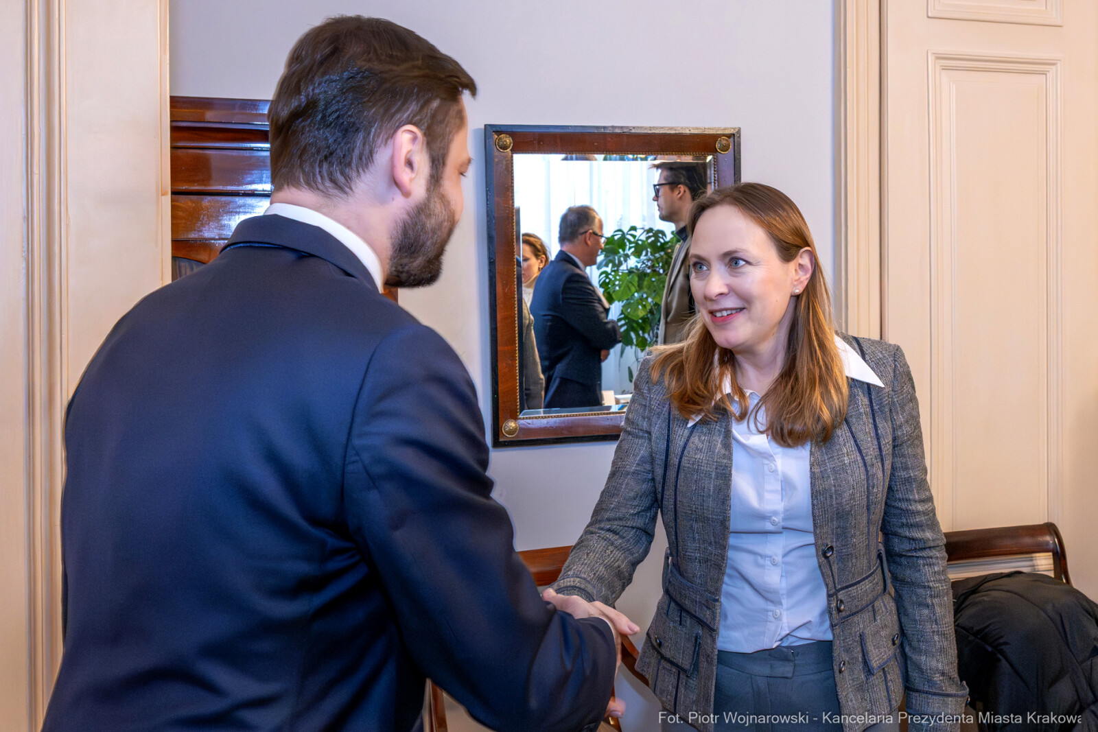 UMK_0783.jpg-Miszalski, Pełczyńska-Nałęcz, spotkanie, zdjęcia  Autor: P. Wojnarowski