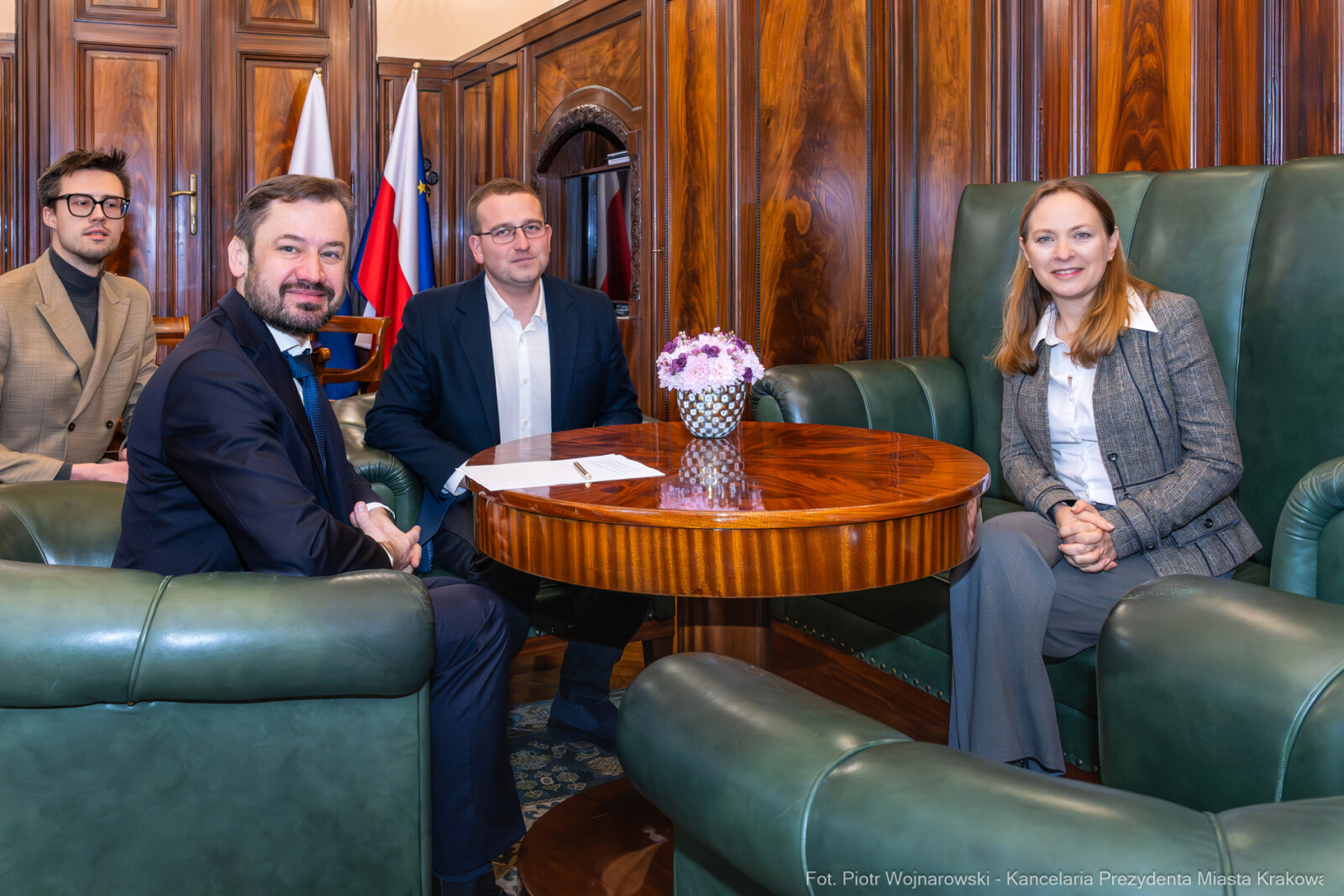 UMK_0789.jpg-Miszalski, Pełczyńska-Nałęcz, spotkanie, zdjęcia  Autor: P. Wojnarowski