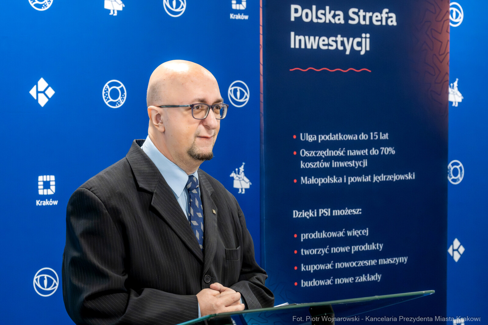 PW_678_ 008_fot. Piotr Wojnarowski.jpg-Kracik, konferencja, przedsiębiorcy, Zabłocie, zdjęcia  Autor: P. Wojnarowski