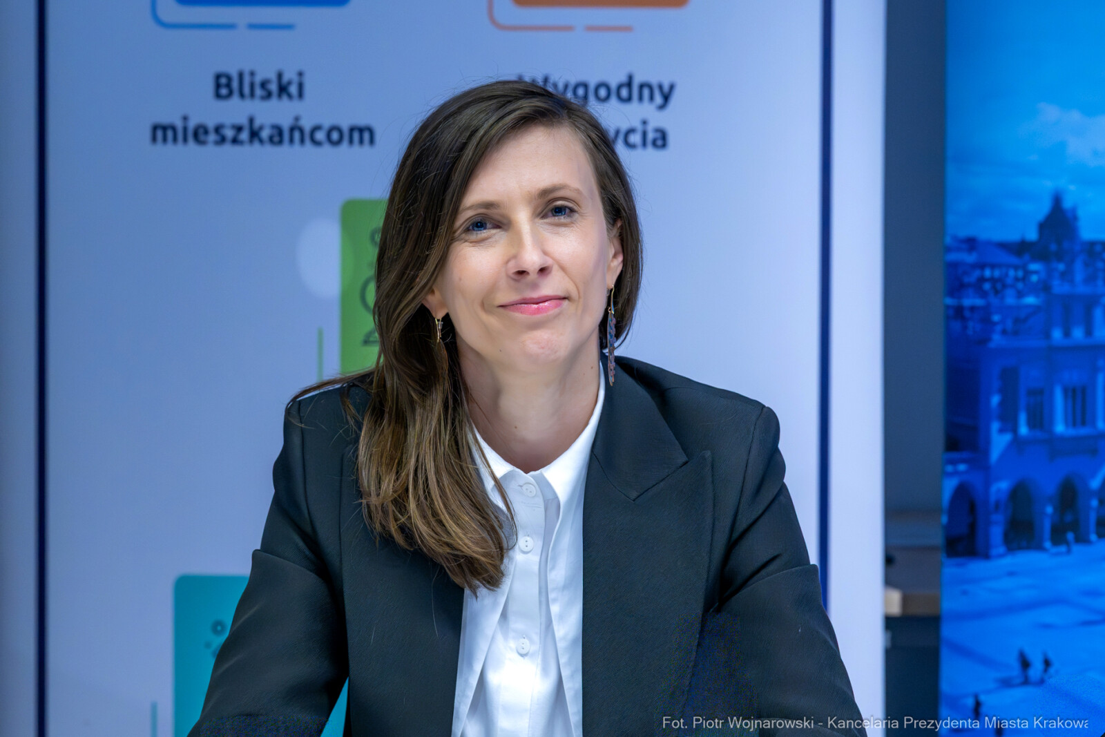 Miszalski, Klaman, Sęk, Mazur, konferencja, dziennikarze, Kraków w dobrum kierunku, zdjęcia  Autor: P. Wojnarowski