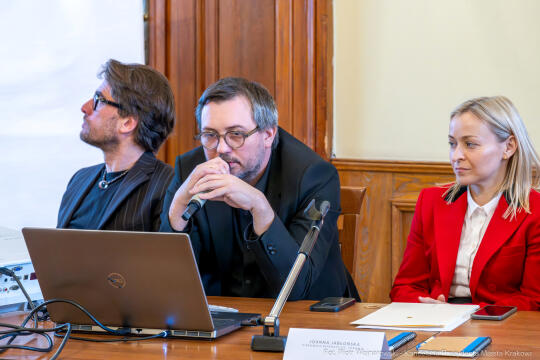 Klaman, Dudek, Krakowska Rada Zdrowia Psychicznego, obrady, zdjęcia