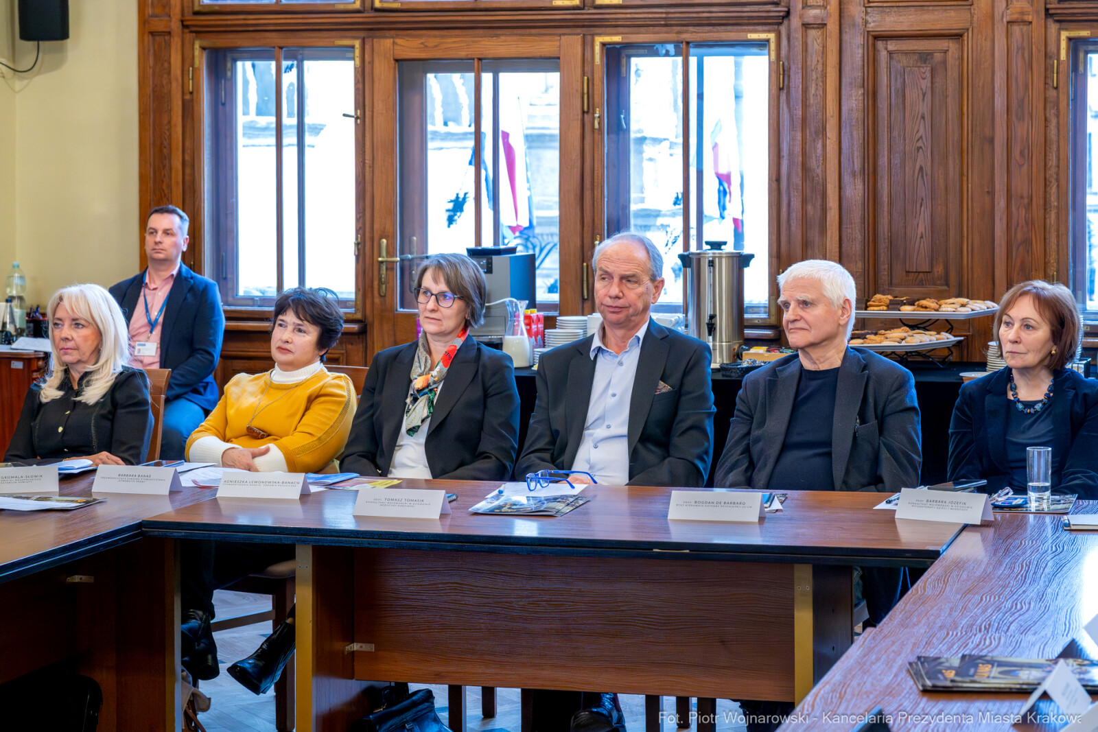 Klaman, Dudek, Krakowska Rada Zdrowia Psychicznego, obrady, zdjęcia  Autor: P. Wojnarowski