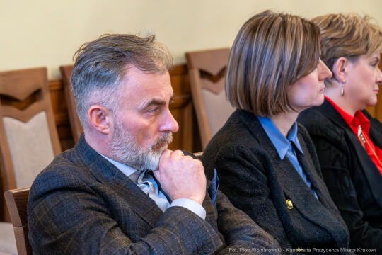 Klaman, Dudek, Krakowska Rada Zdrowia Psychicznego, obrady, zdjęcia