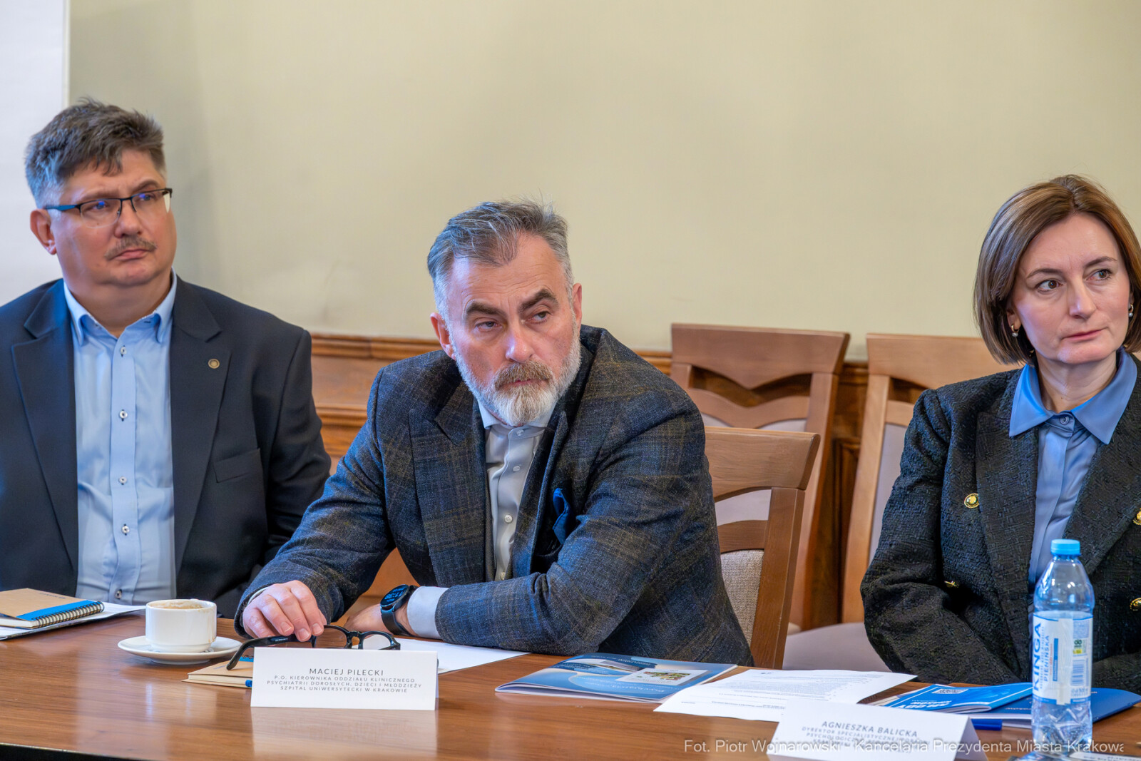 Klaman, Dudek, Krakowska Rada Zdrowia Psychicznego, obrady, zdjęcia  Autor: P. Wojnarowski