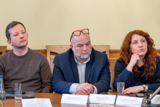 Klaman, Dudek, Krakowska Rada Zdrowia Psychicznego, obrady, zdjęcia