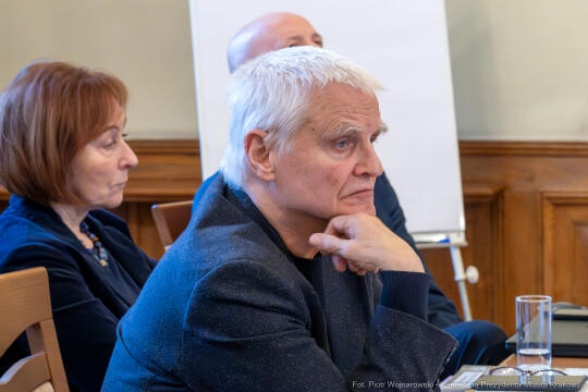 Klaman, Dudek, Krakowska Rada Zdrowia Psychicznego, obrady, zdjęcia