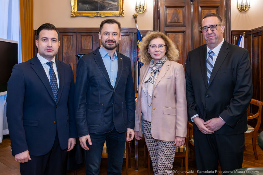 Wizyta Prezes Klubu Sportowego Cracovia Kraków