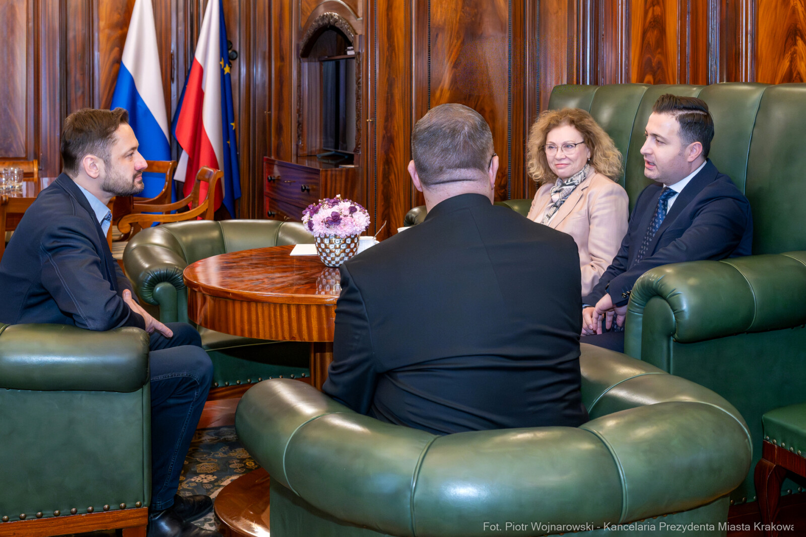 Miszalski, Cracovia, Elżbieta, Filipiak, spotkanie, zdjęcia  Autor: P. Wojnarowski