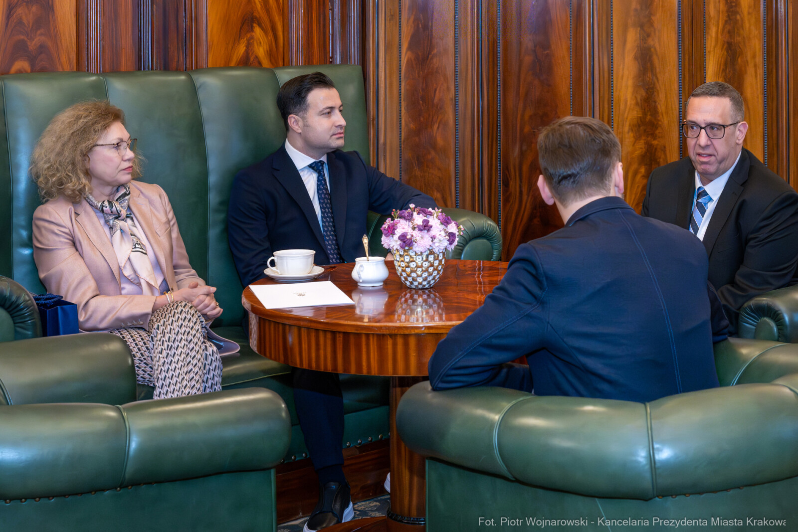 Miszalski, Cracovia, Elżbieta, Filipiak, spotkanie, zdjęcia  Autor: P. Wojnarowski