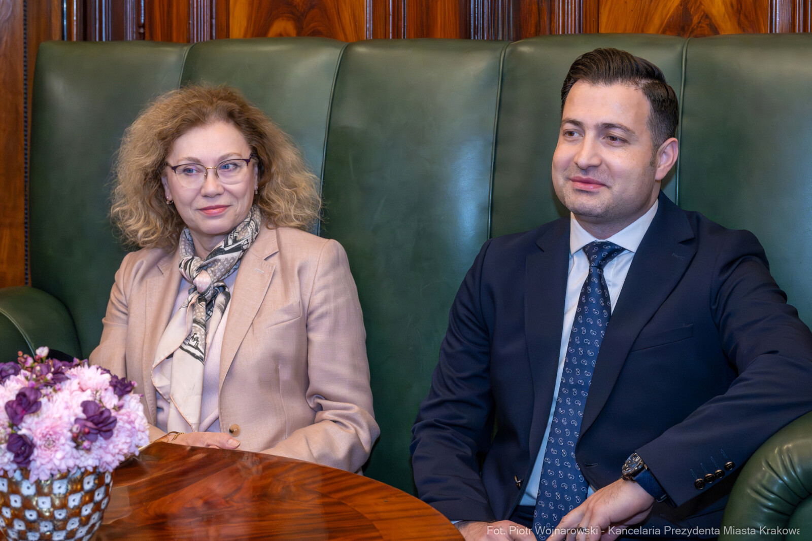 Miszalski, Cracovia, Elżbieta, Filipiak, spotkanie, zdjęcia  Autor: P. Wojnarowski