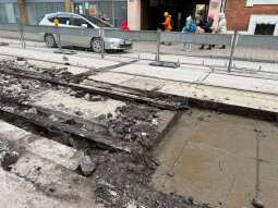 GgEurq3Q.jpeg-Naprawa szyn na ul. Starowiślnej