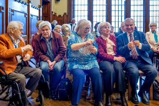 Miszalski, Klaman, Drabik Rada Krakowskich Seniorów, pożegnanie, zdjęcia