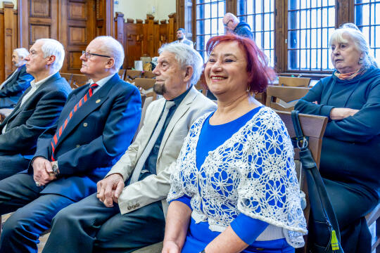 Miszalski, Klaman, Drabik Rada Krakowskich Seniorów, pożegnanie, zdjęcia