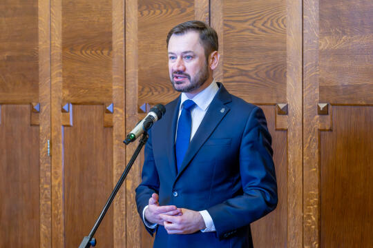 Miszalski, Klaman, Drabik Rada Krakowskich Seniorów, pożegnanie, zdjęcia