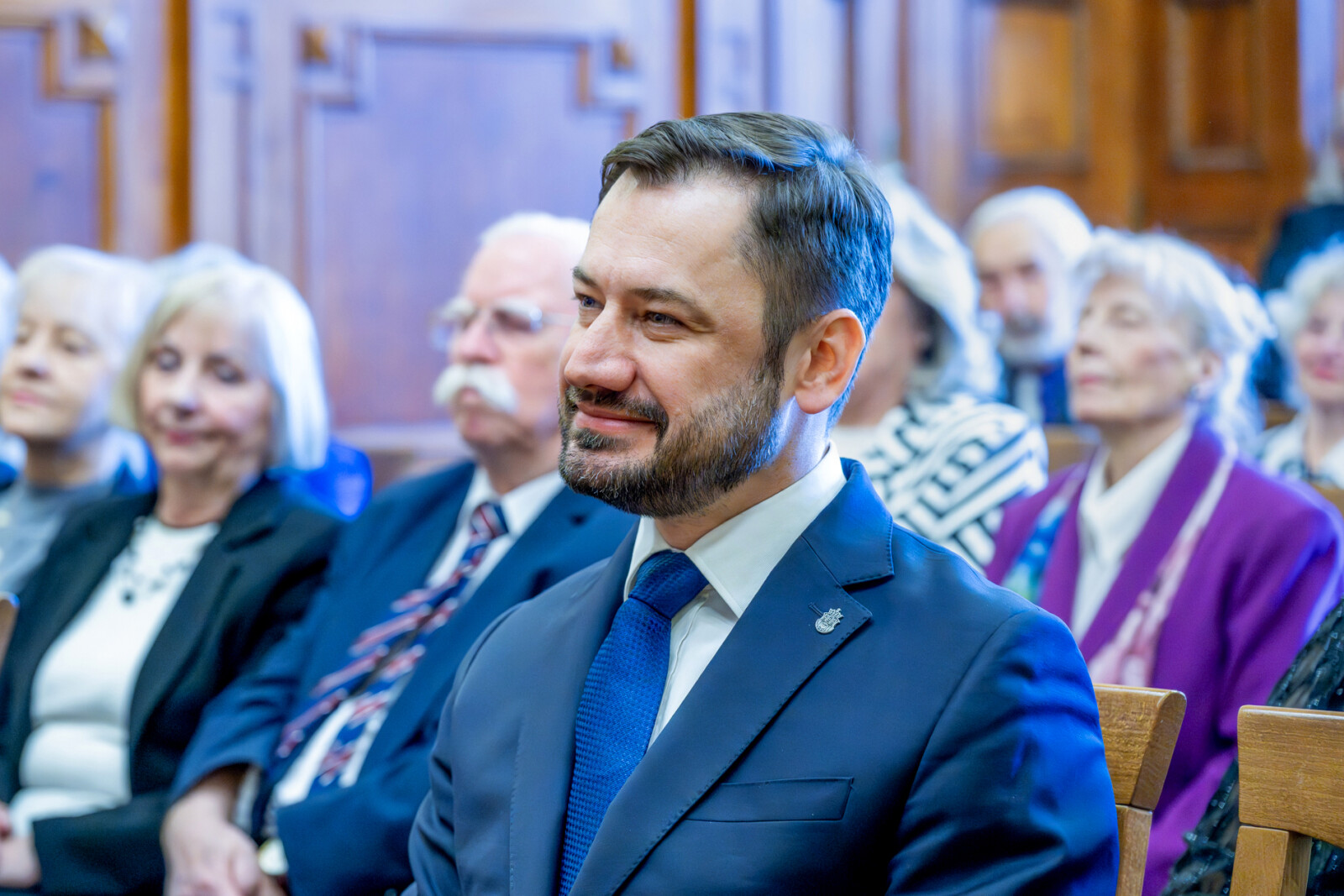 Miszalski, Klaman, Drabik Rada Krakowskich Seniorów, pożegnanie, zdjęcia  Autor: Piotr Wojnarowski