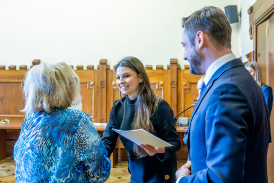 Miszalski, Klaman, Drabik Rada Krakowskich Seniorów, pożegnanie, zdjęcia