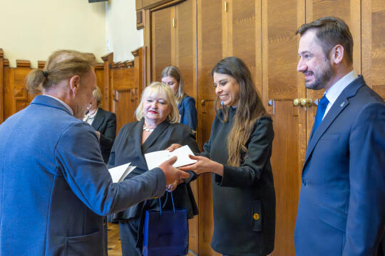 Miszalski, Klaman, Drabik Rada Krakowskich Seniorów, pożegnanie, zdjęcia